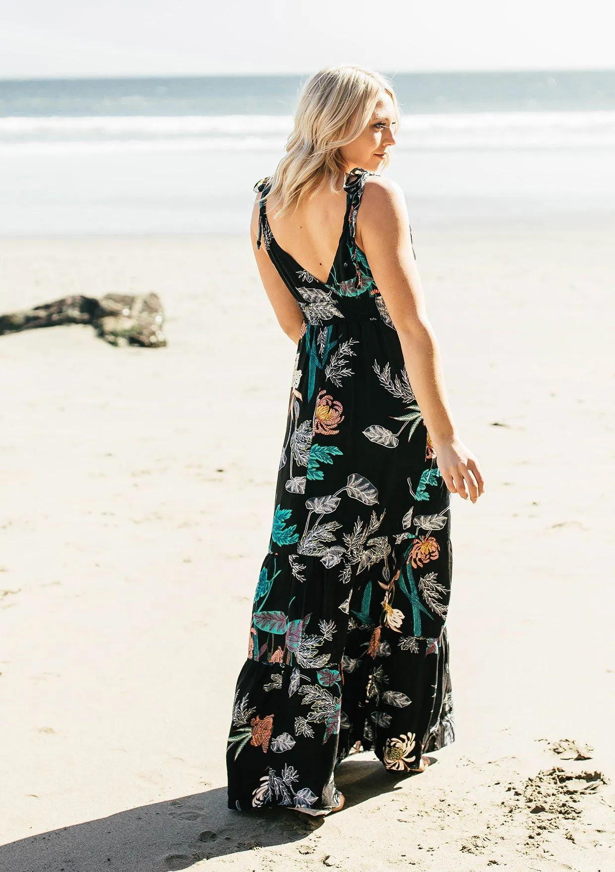 It's A Mood Floral Maxi Dress