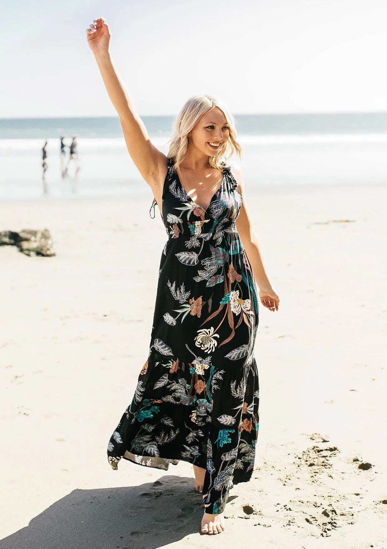 It's A Mood Floral Maxi Dress