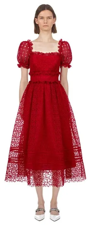 Jenna Flower Lace Dress