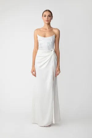 Julia Jacquard Gown