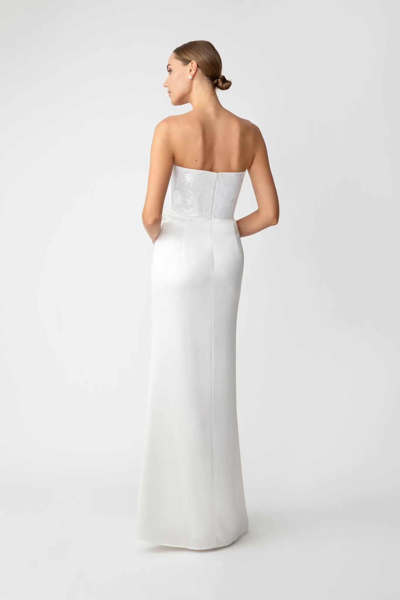 Julia Jacquard Gown