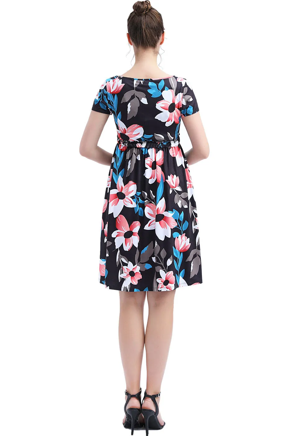 Kimi   Kai Maternity "Astrid" Nursing Skater Dress