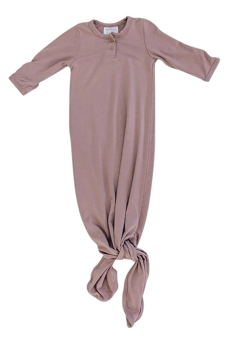 Knot Gown - Dusty Rose