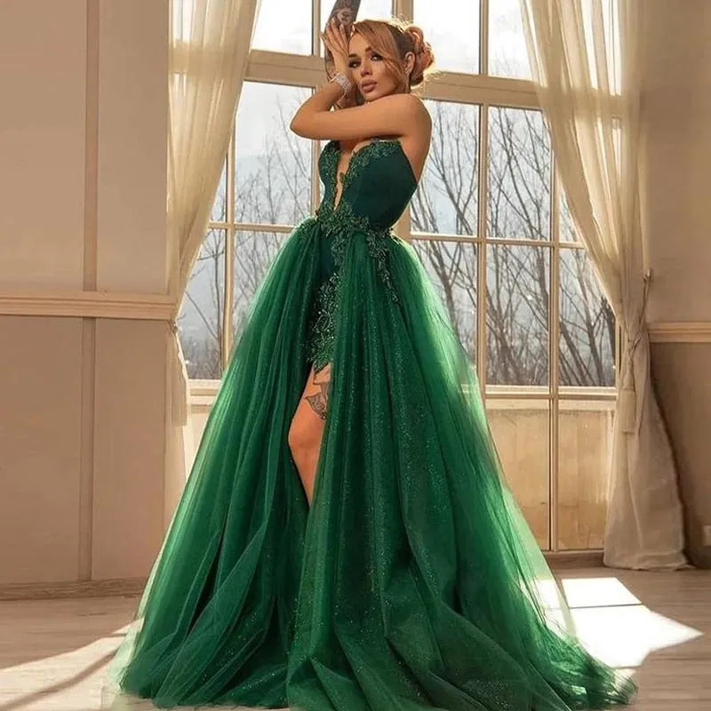 Lace Evening Dress