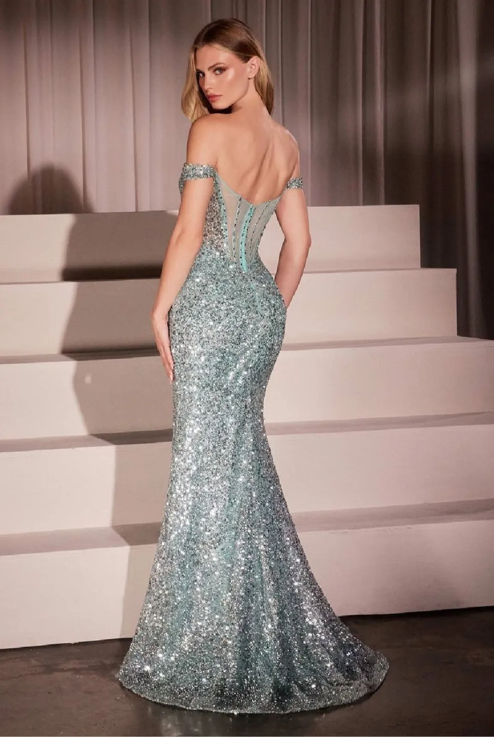 LaDivine by Cinderella Divine Evening Gown CM373