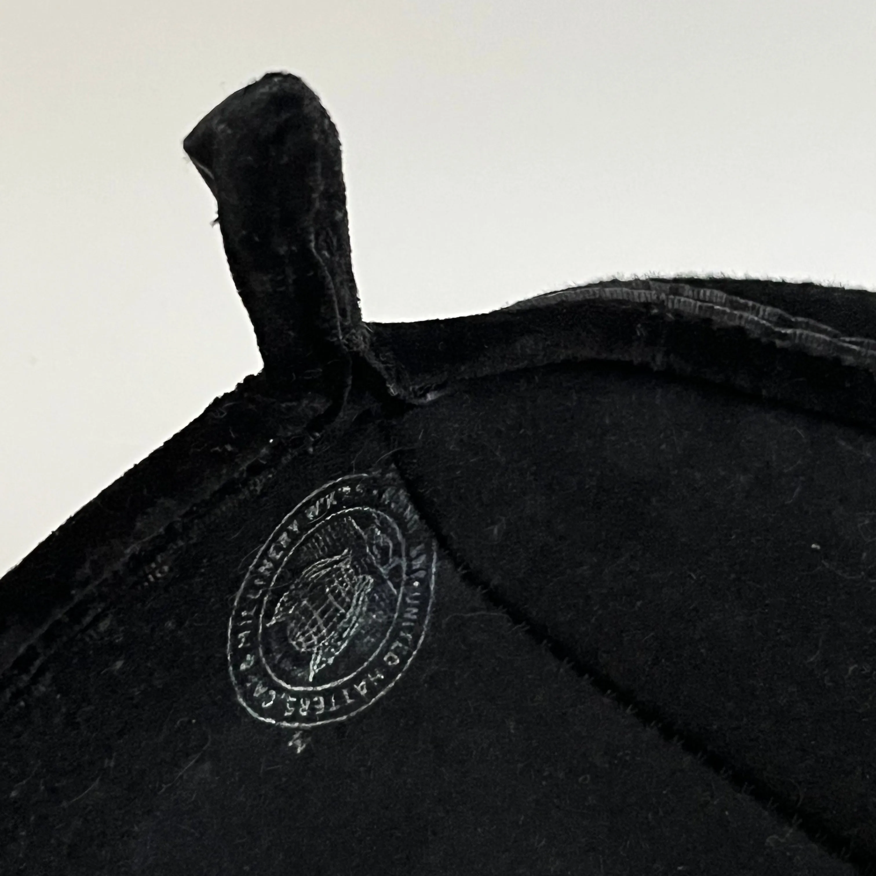 Late 40s/ Early 50s Velour Cocktail Hat