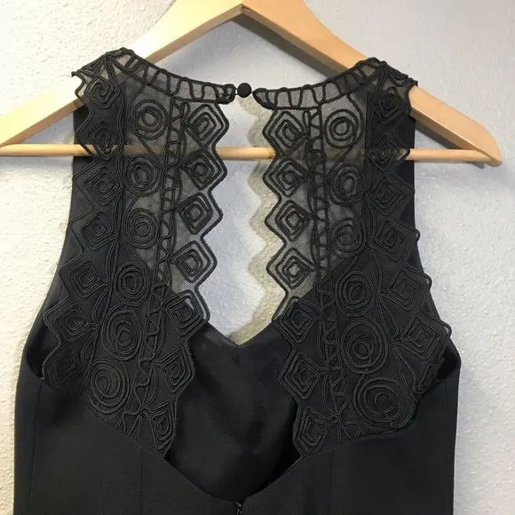 Laundry by Shelli Segal black cocktail dress