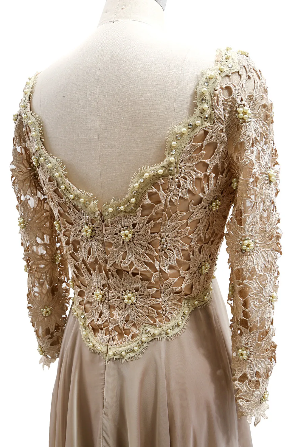 MACloth Women Long Sleeves Short Mother  Bride Dresses V Neck Cocktail Party