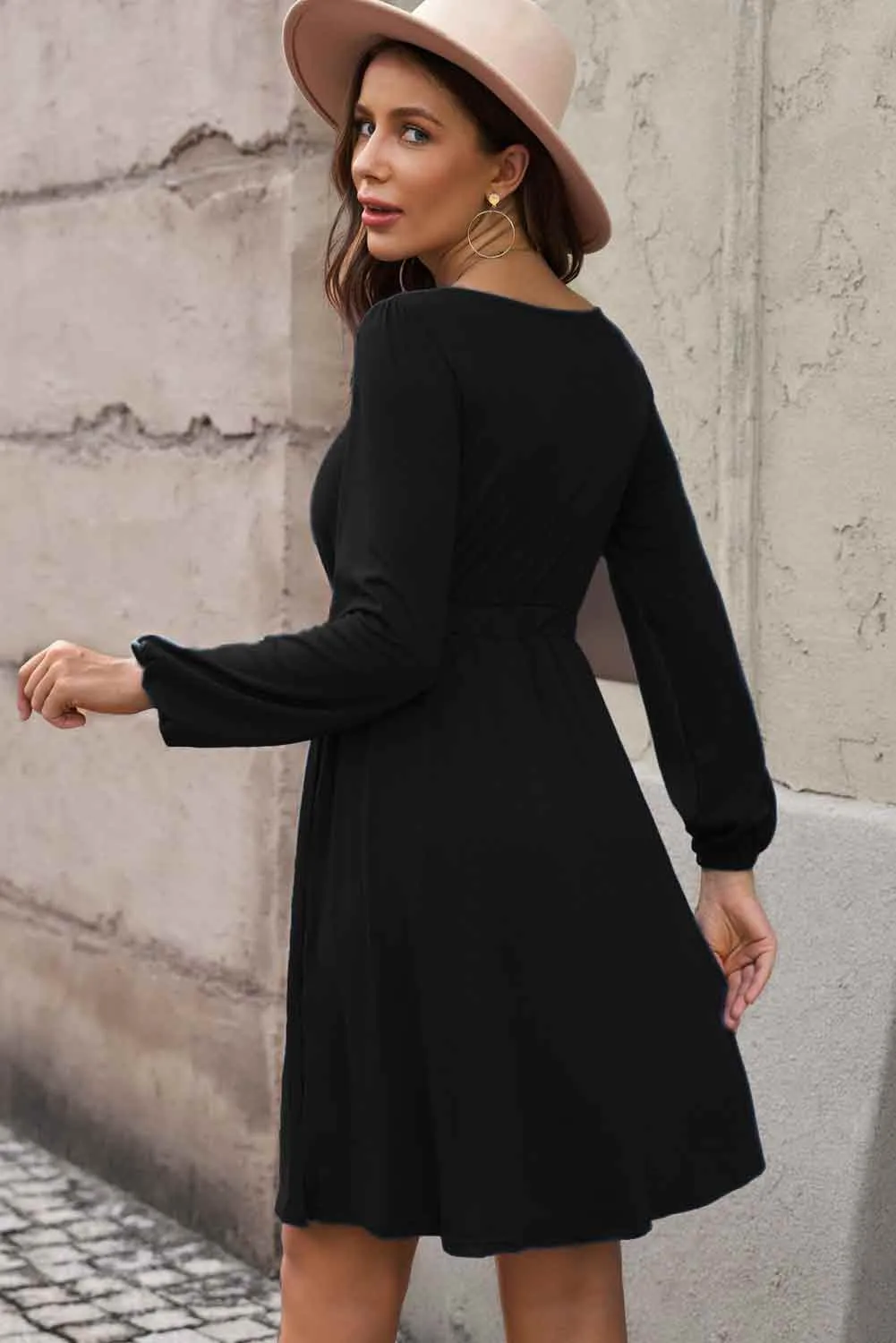 Mady Long Sleeve Mini Dress - Online Exclusive