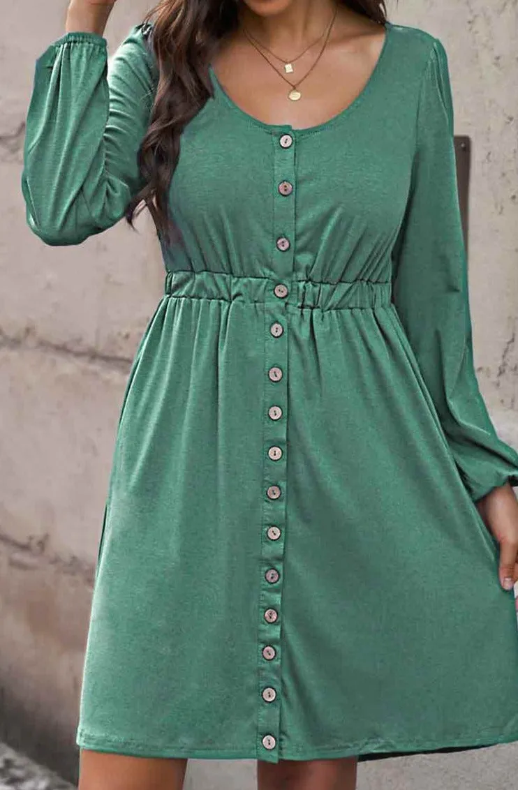 Mady Long Sleeve Mini Dress - Online Exclusive