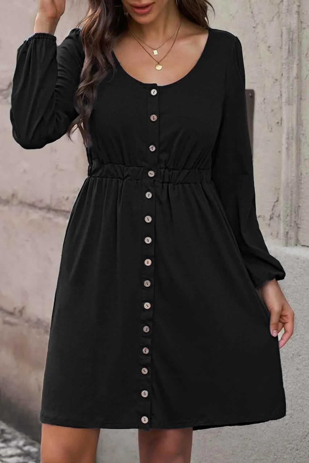 Mady Long Sleeve Mini Dress - Online Exclusive