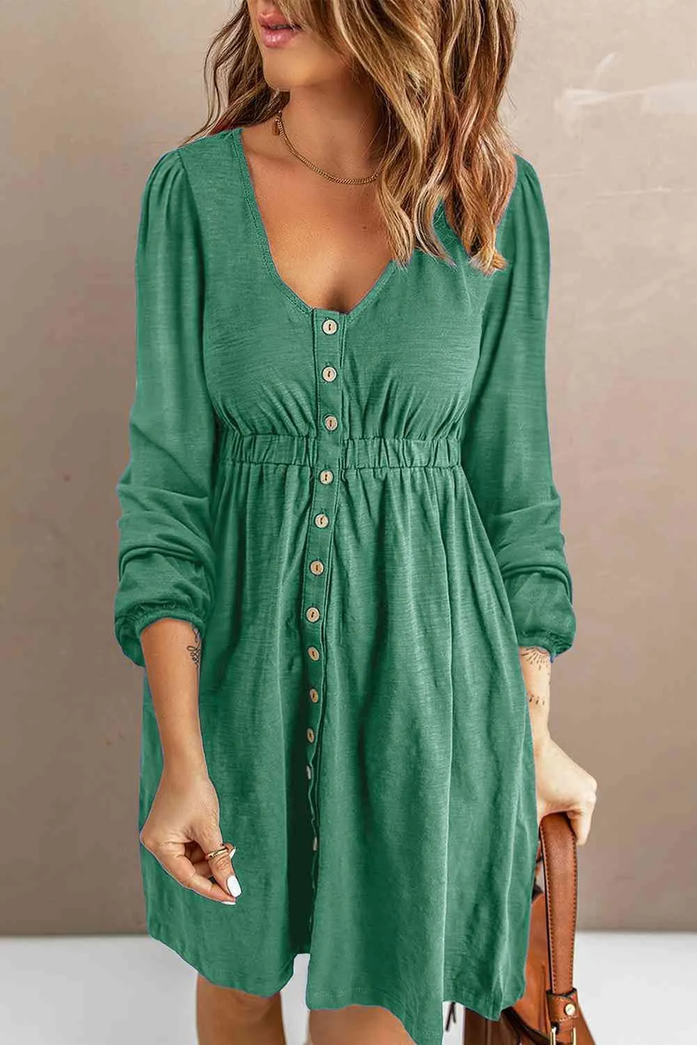Mady Long Sleeve Mini Dress - Online Exclusive