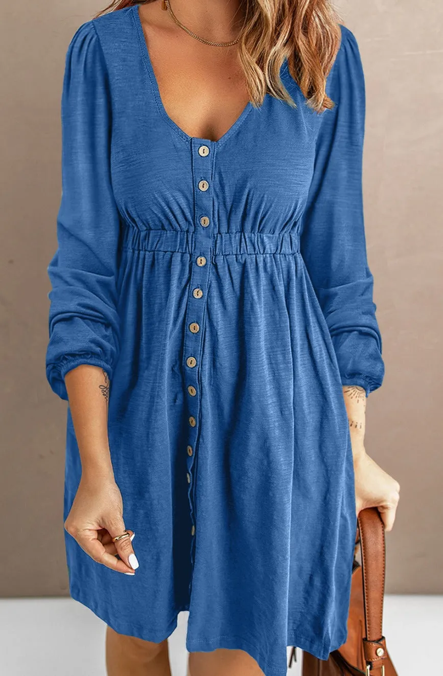 Mady Long Sleeve Mini Dress - Online Exclusive