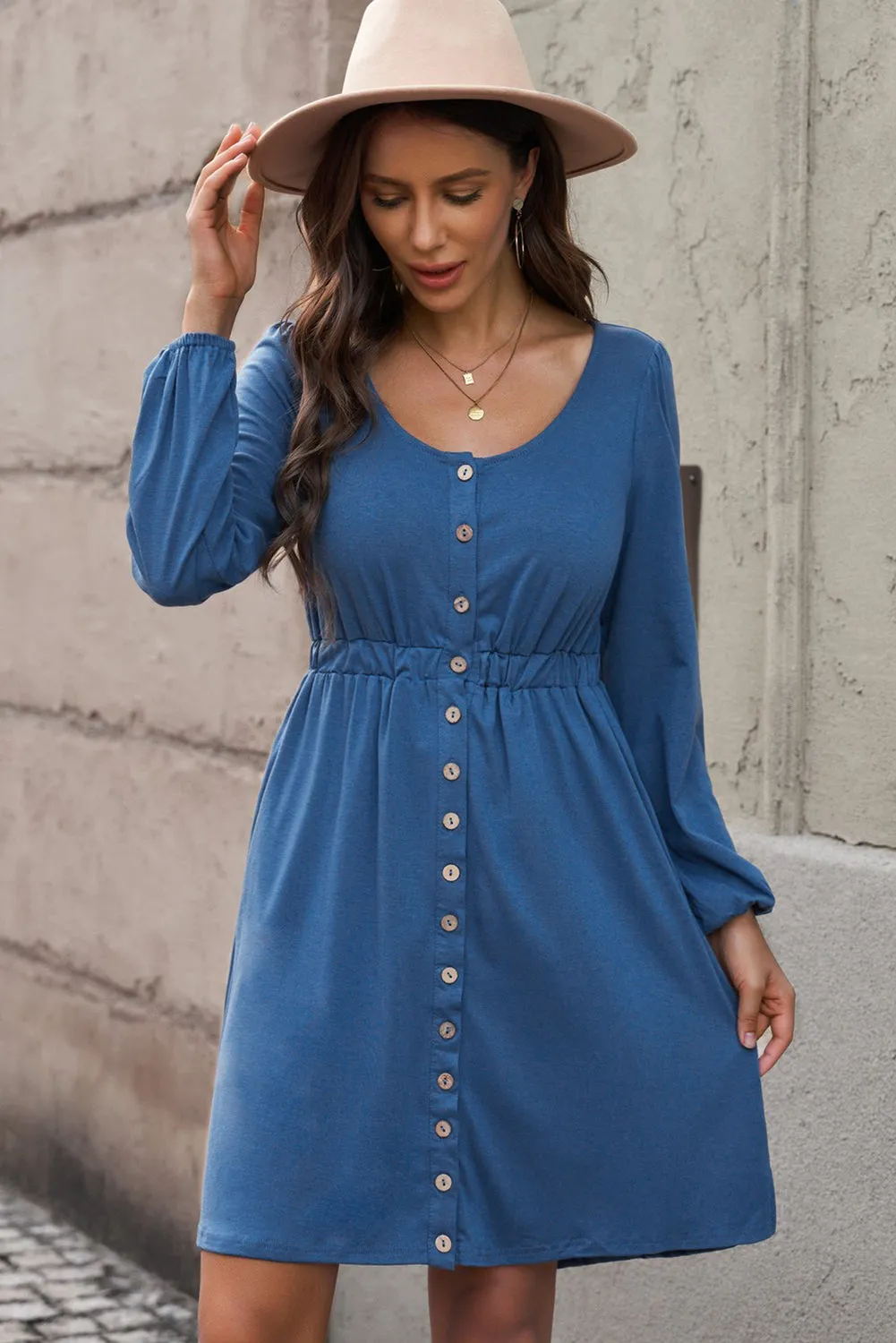 Mady Long Sleeve Mini Dress - Online Exclusive