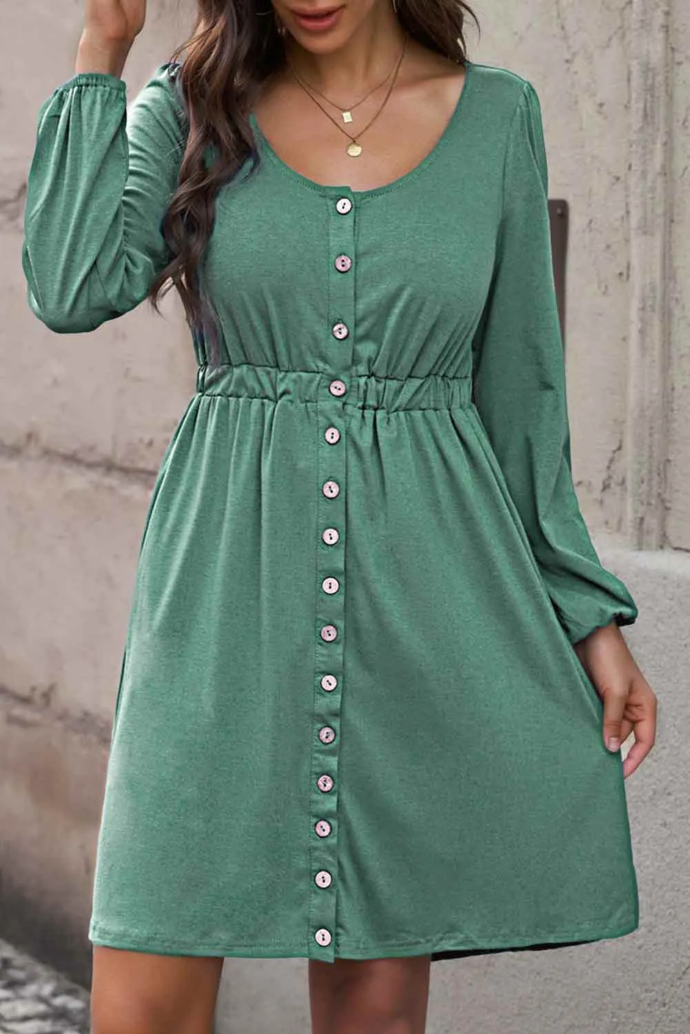 Mady Long Sleeve Mini Dress - Online Exclusive