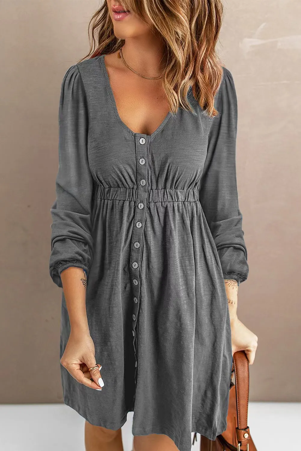 Mady Long Sleeve Mini Dress - Online Exclusive