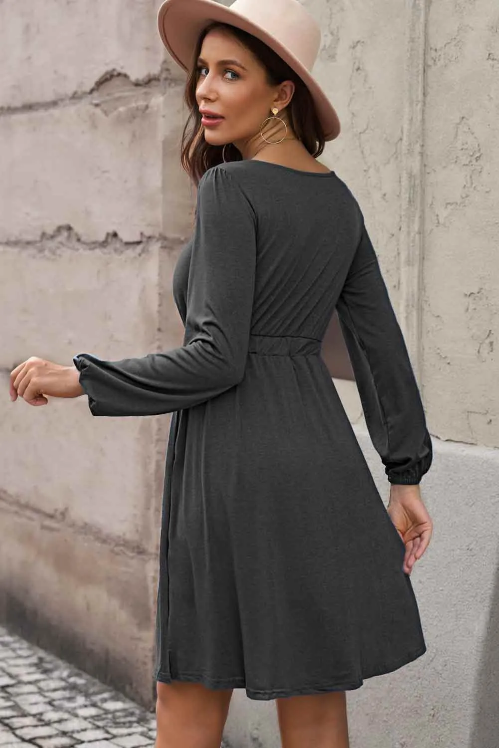Mady Long Sleeve Mini Dress - Online Exclusive