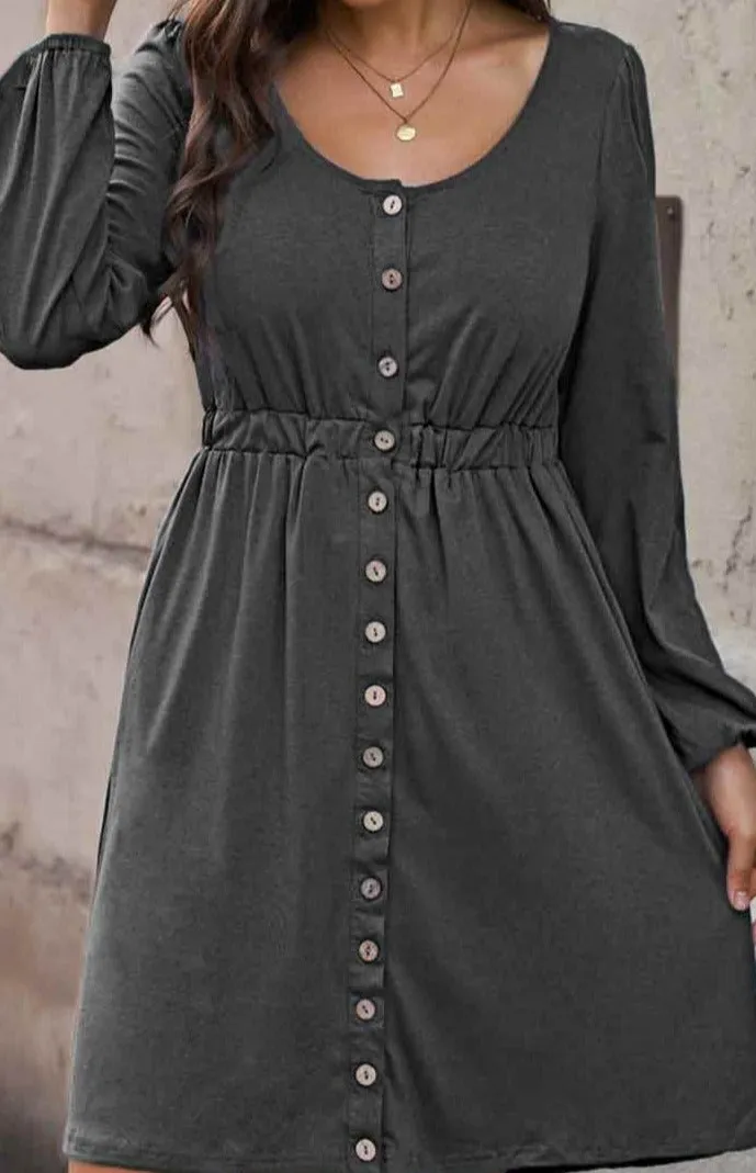 Mady Long Sleeve Mini Dress - Online Exclusive