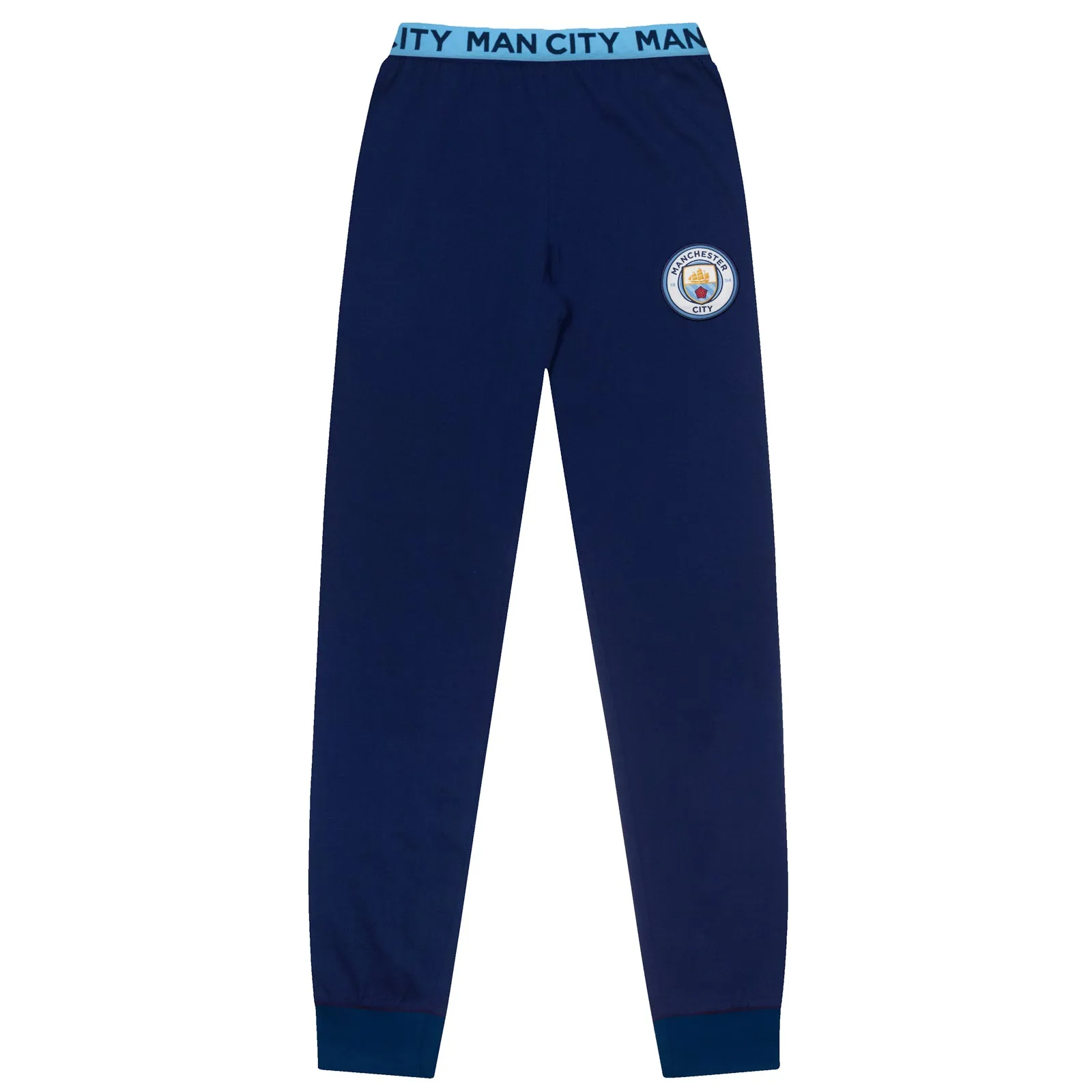 Manchester City FC Mens Pyjamas Long