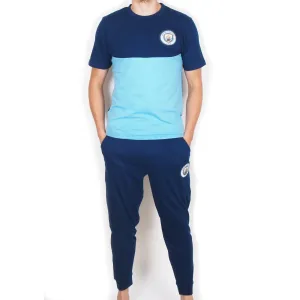 Manchester City FC Mens Pyjamas Long