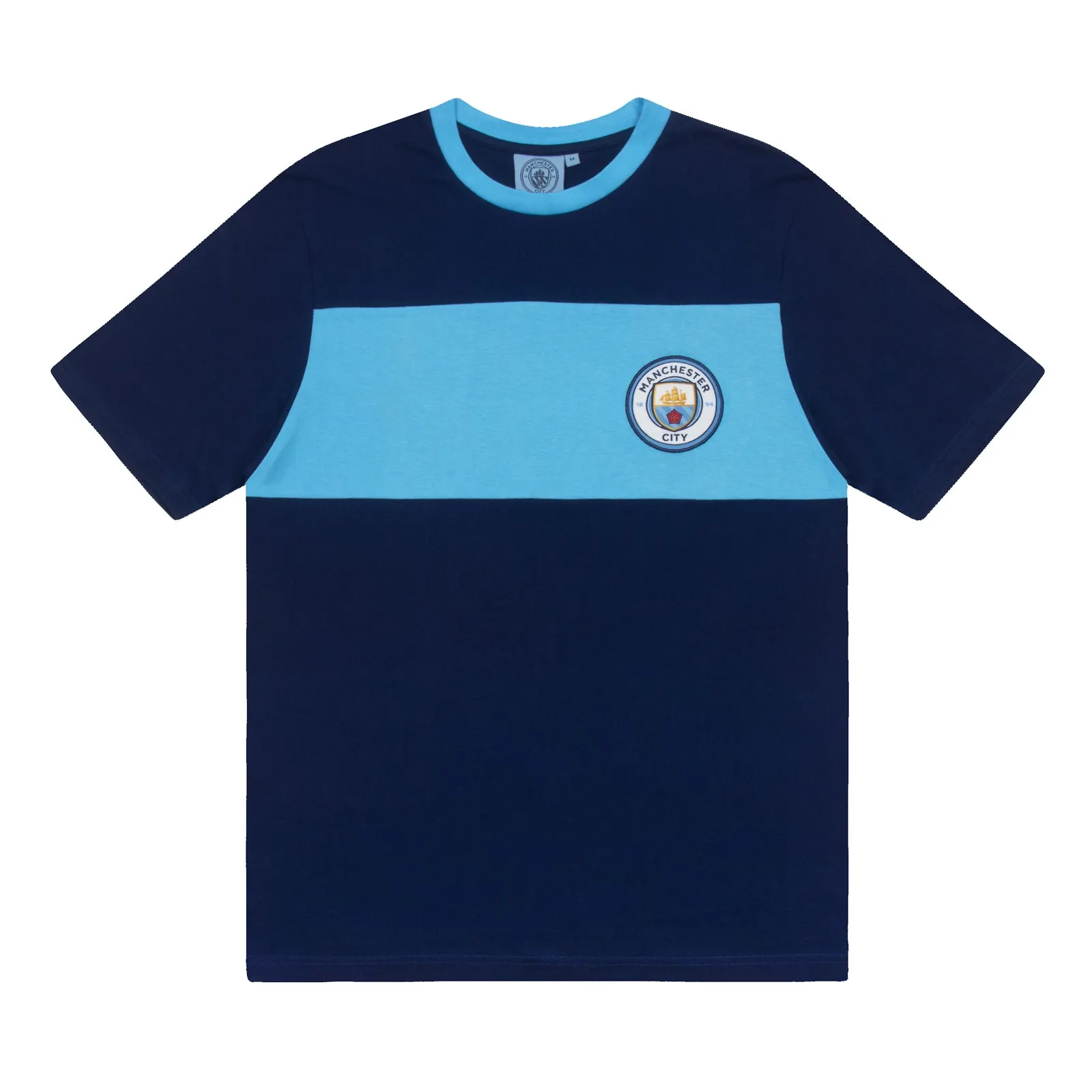 Manchester City FC Mens Pyjamas Long