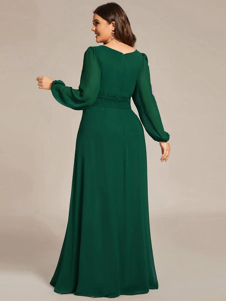 MEILLEURS CHOIX Robe vert foncé
