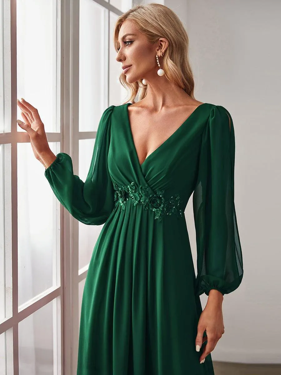 MEILLEURS CHOIX Robe vert foncé