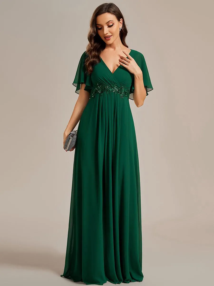 MEILLEURS CHOIX Robe vert foncé