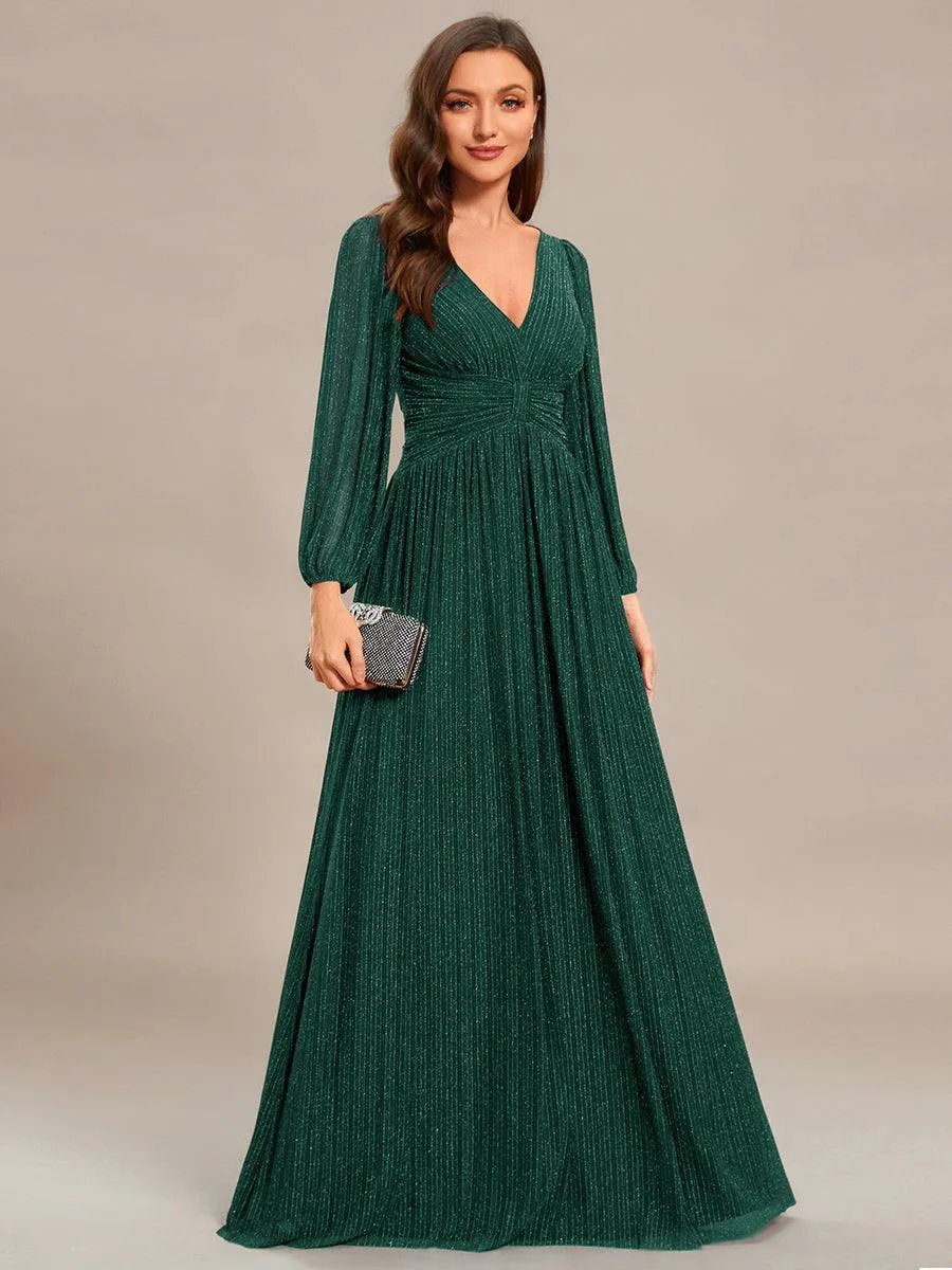 MEILLEURS CHOIX Robe vert foncé