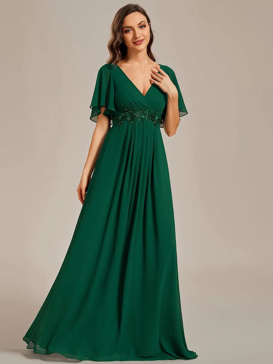 MEILLEURS CHOIX Robe vert foncé