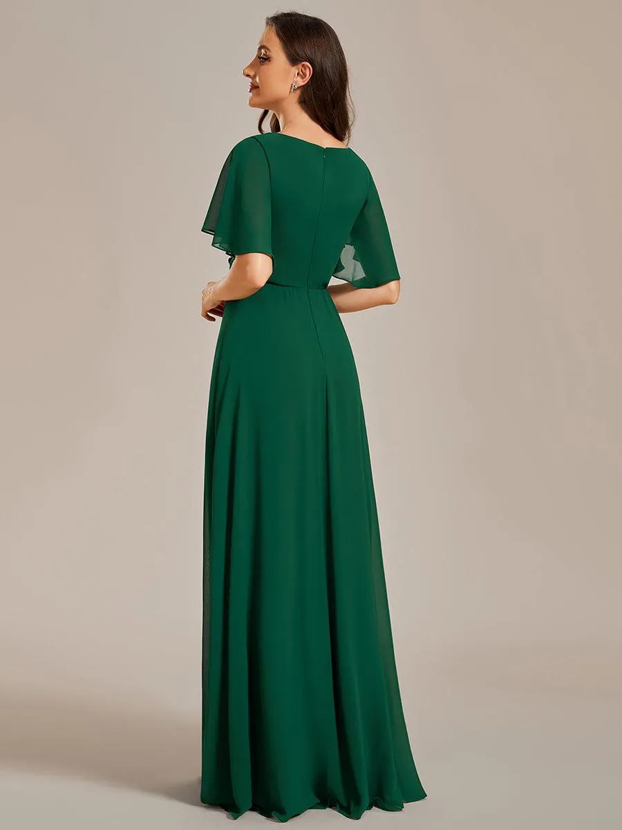 MEILLEURS CHOIX Robe vert foncé