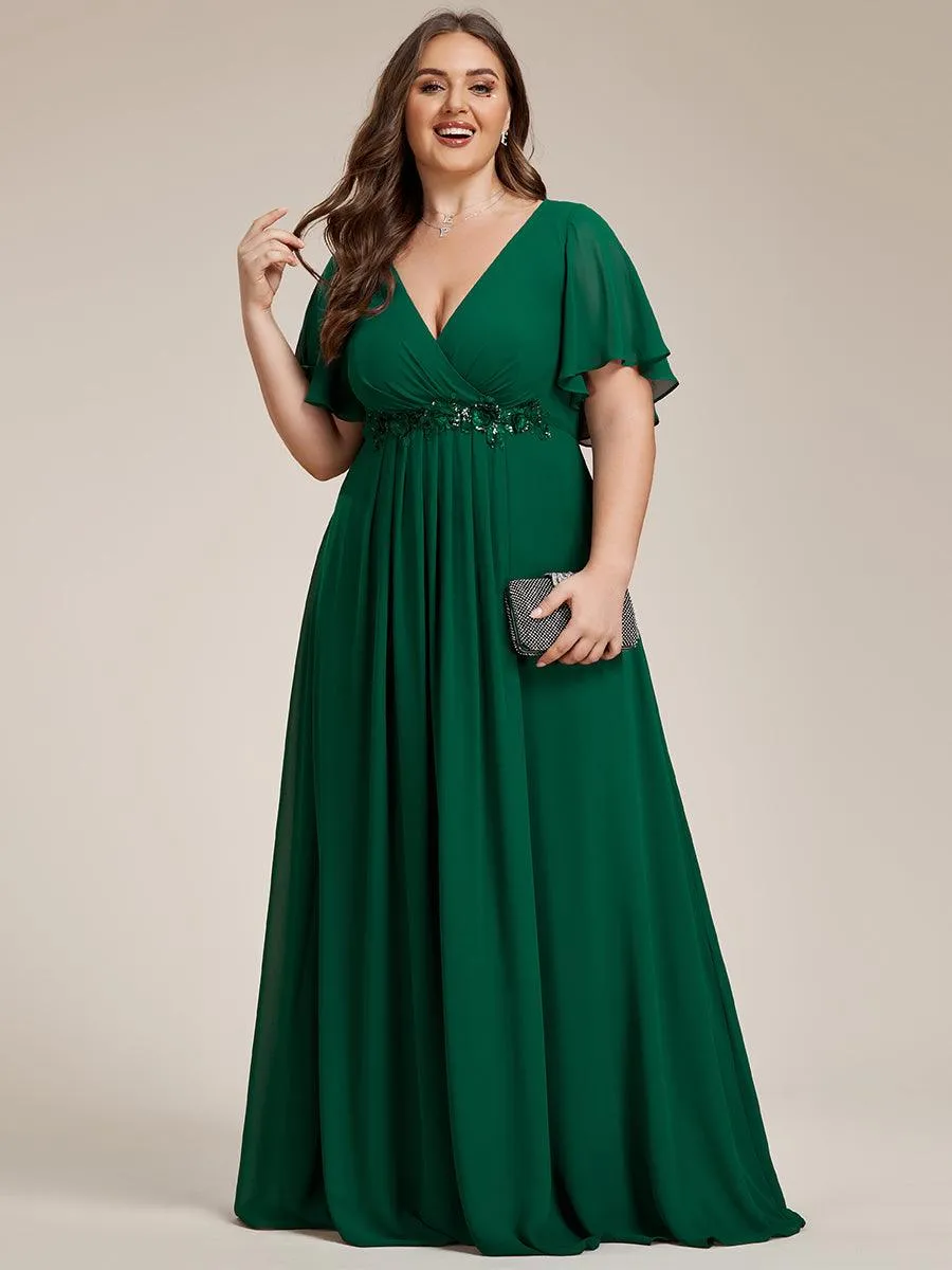 MEILLEURS CHOIX Robe vert foncé