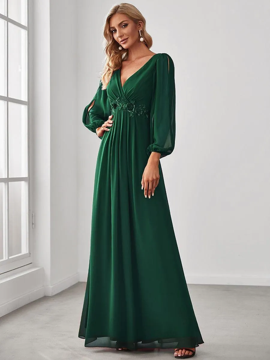 MEILLEURS CHOIX Robe vert foncé