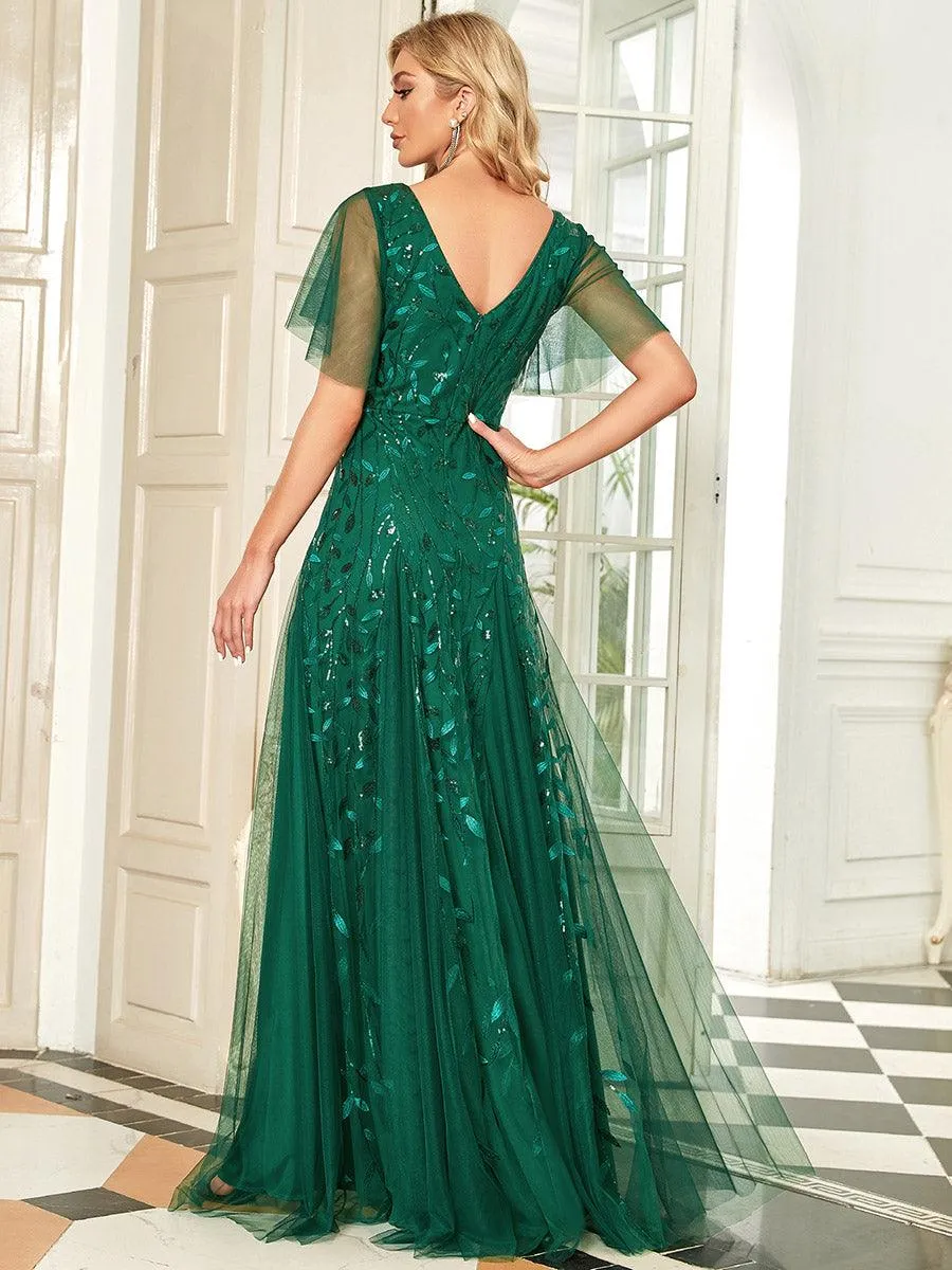 MEILLEURS CHOIX Robe vert foncé