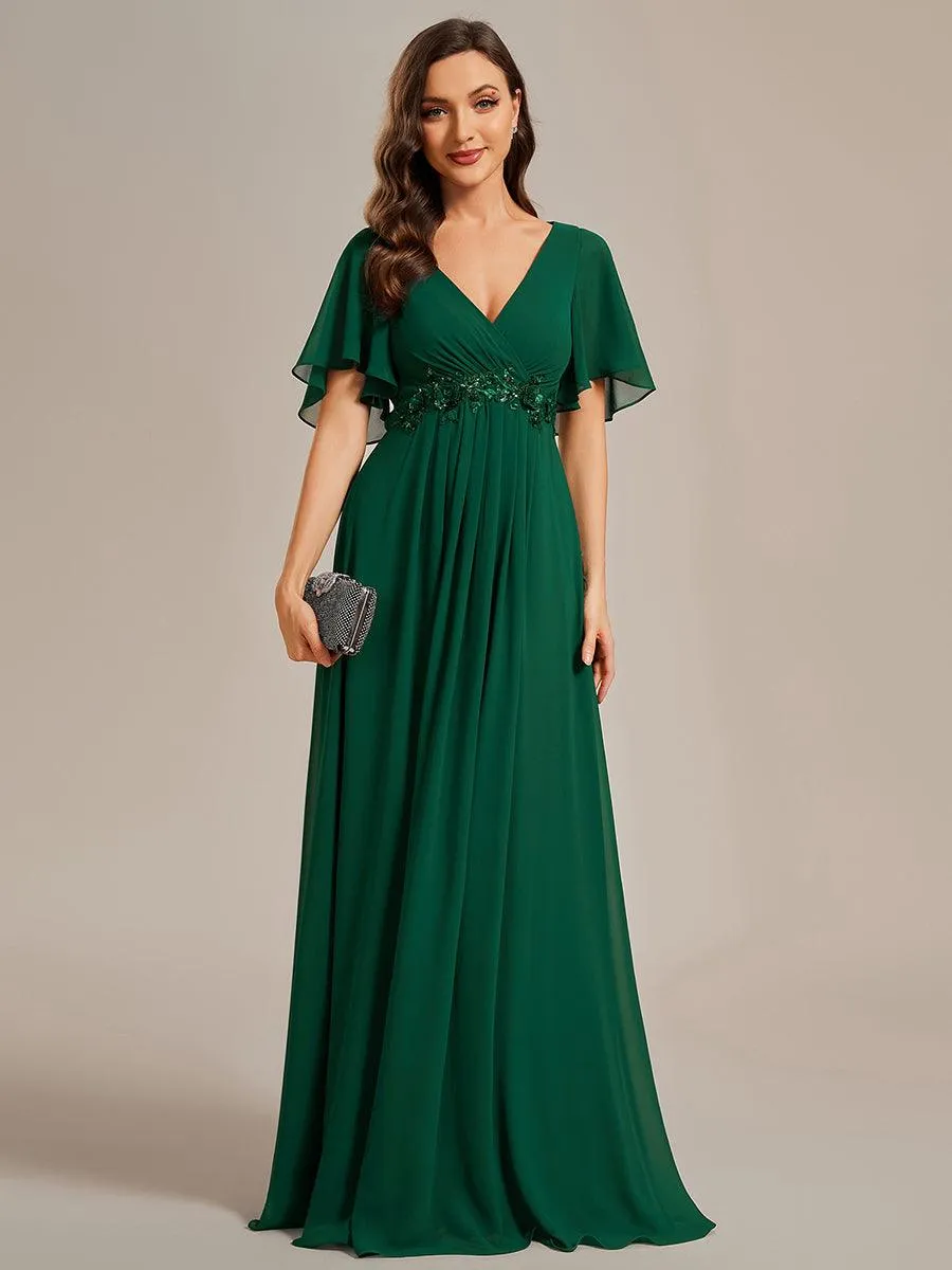 MEILLEURS CHOIX Robe vert foncé