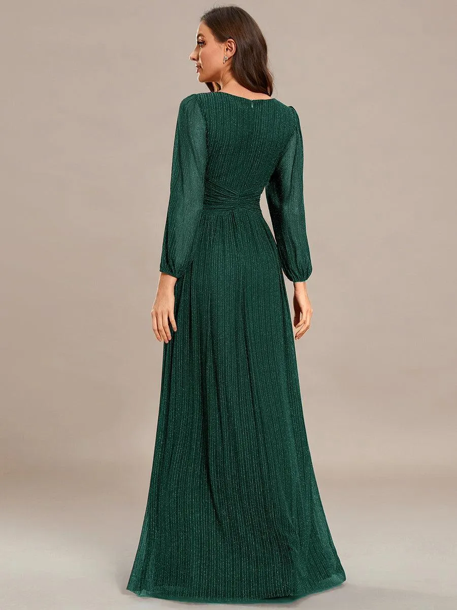 MEILLEURS CHOIX Robe vert foncé