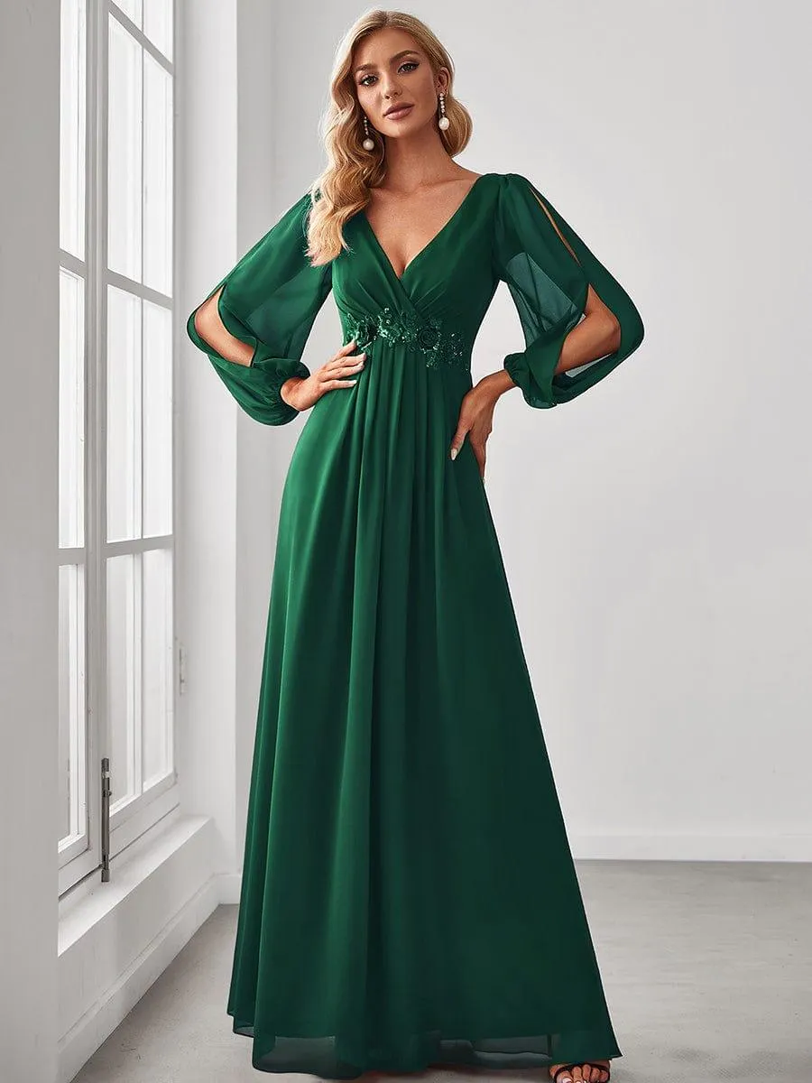 MEILLEURS CHOIX Robe vert foncé