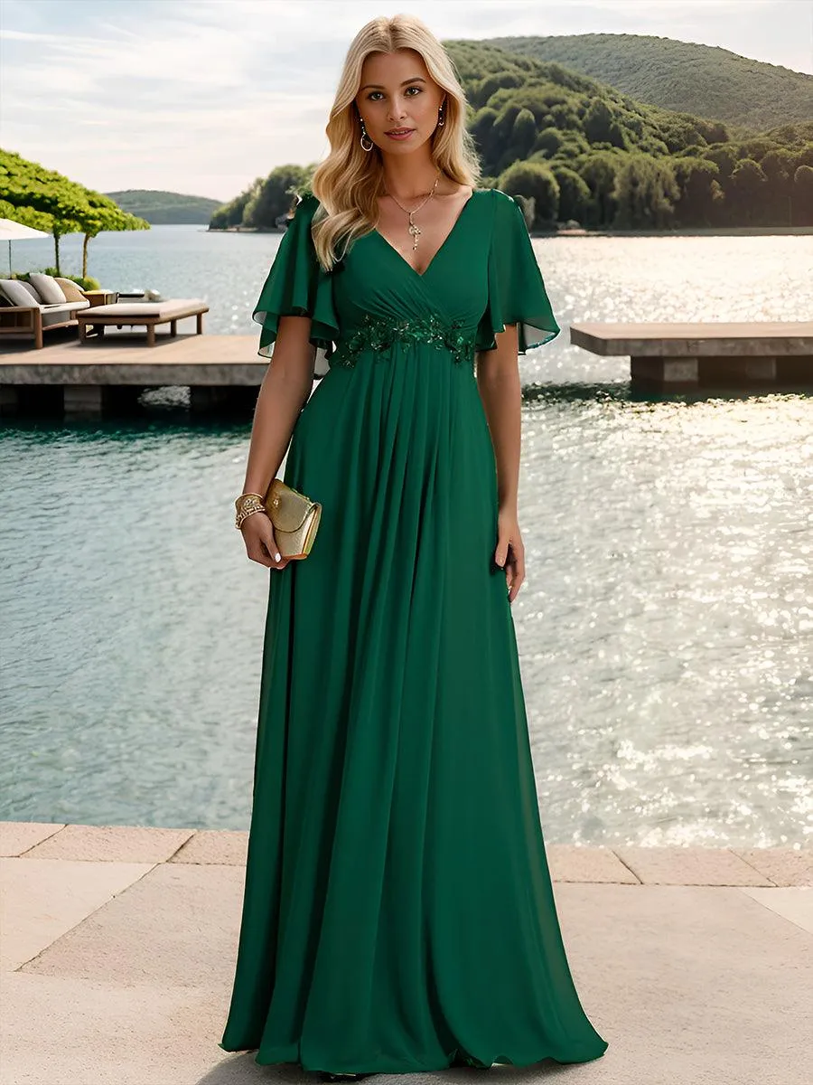 MEILLEURS CHOIX Robe vert foncé