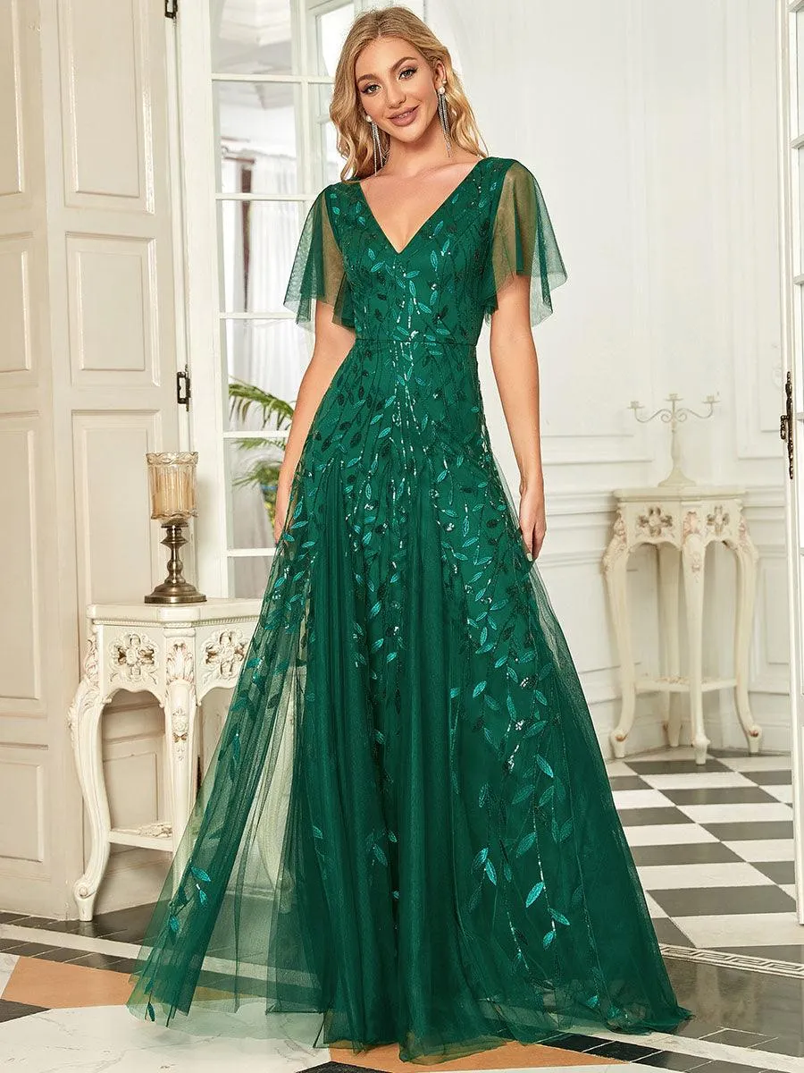 MEILLEURS CHOIX Robe vert foncé