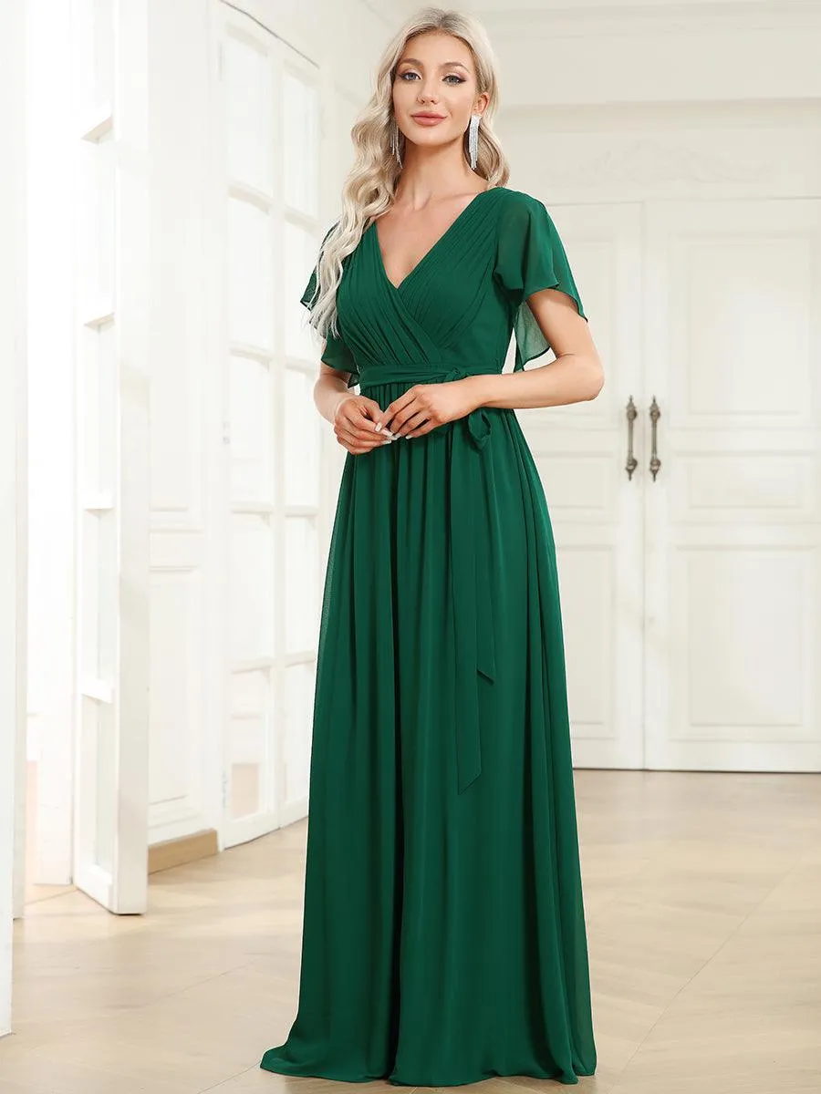 MEILLEURS CHOIX Robe vert foncé