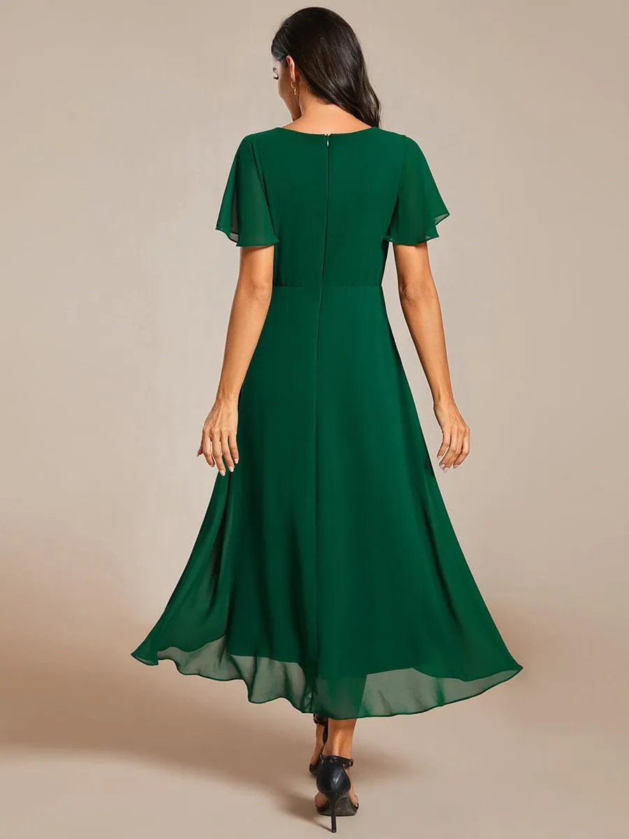 MEILLEURS CHOIX Robe vert foncé