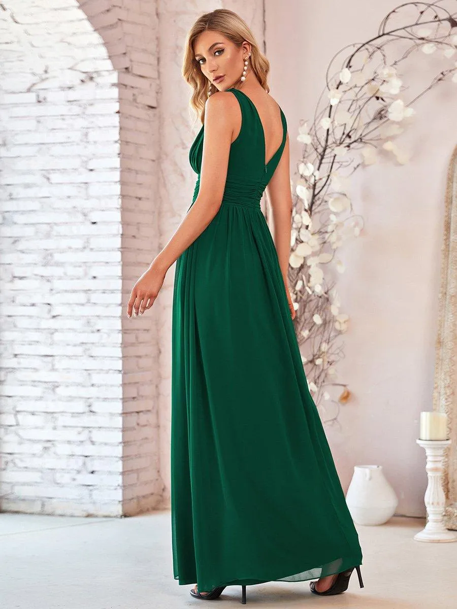 MEILLEURS CHOIX Robe vert foncé