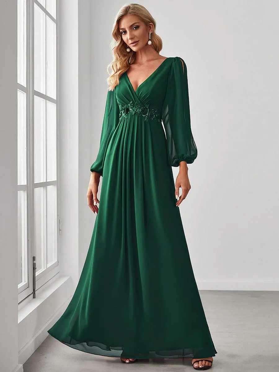 MEILLEURS CHOIX Robe vert foncé