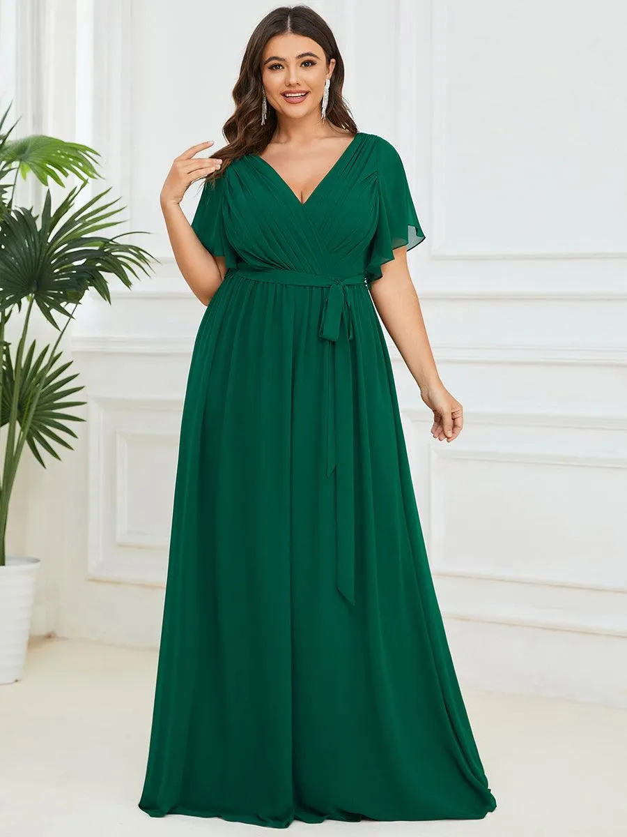 MEILLEURS CHOIX Robe vert foncé