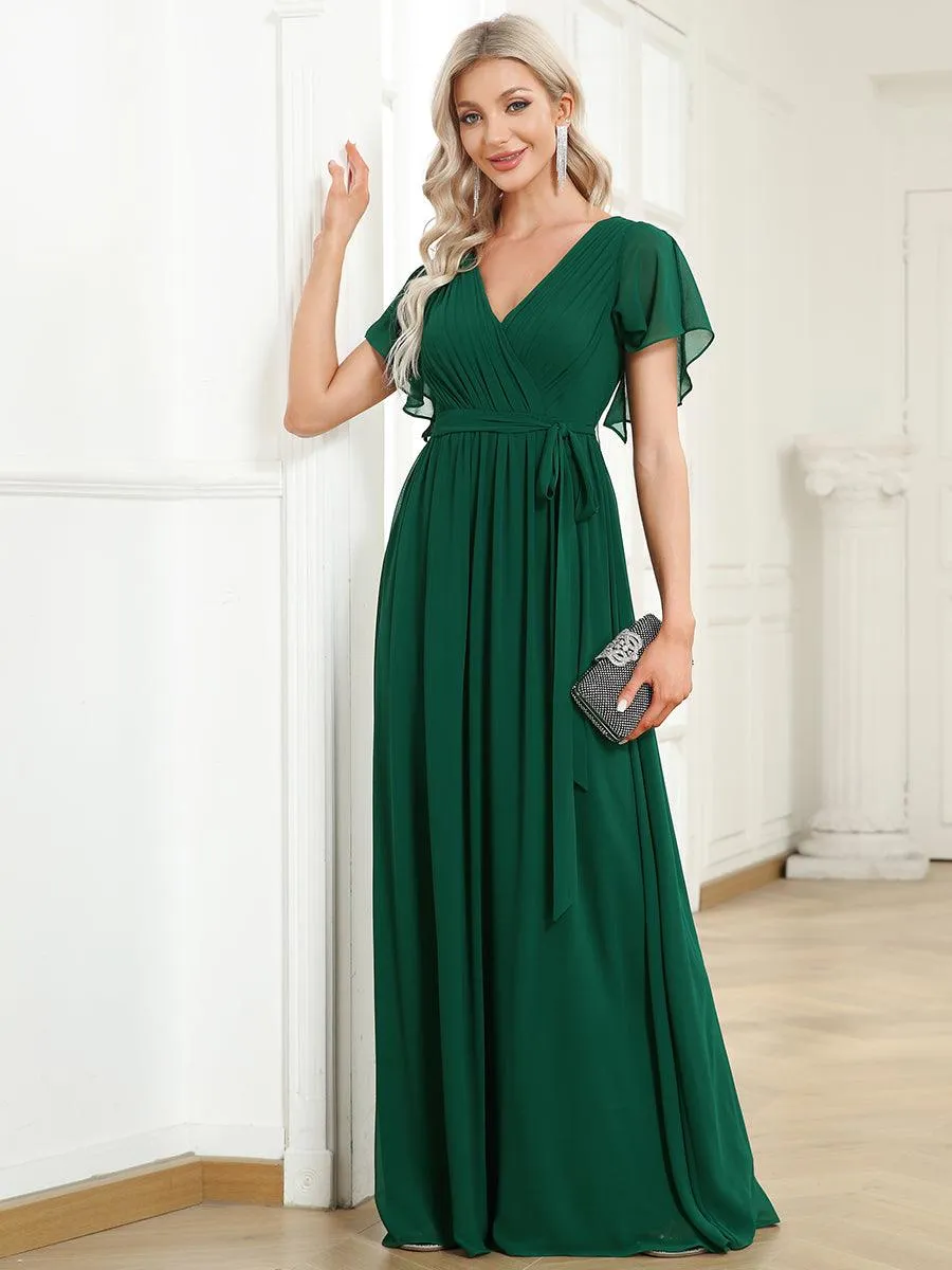 MEILLEURS CHOIX Robe vert foncé