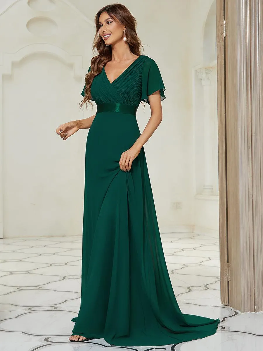 MEILLEURS CHOIX Robe vert foncé