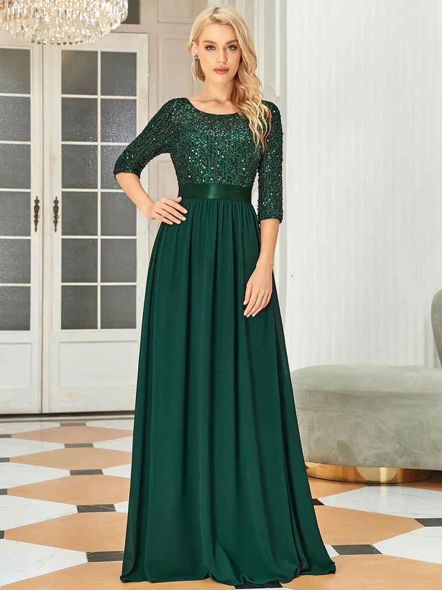 MEILLEURS CHOIX Robe vert foncé