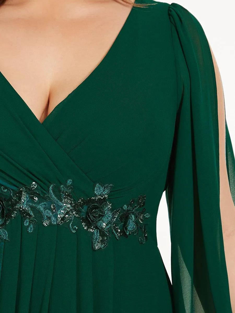 MEILLEURS CHOIX Robe vert foncé