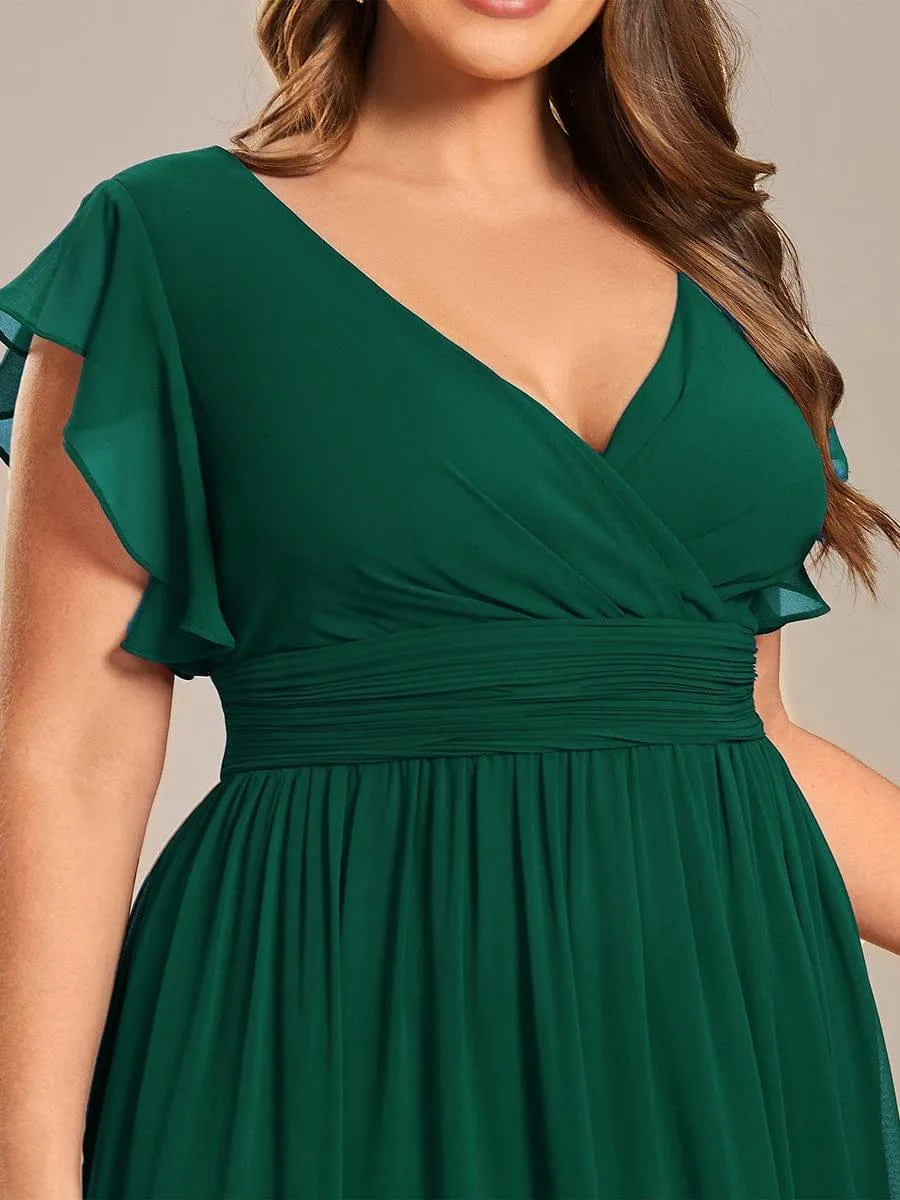 MEILLEURS CHOIX Robe vert foncé