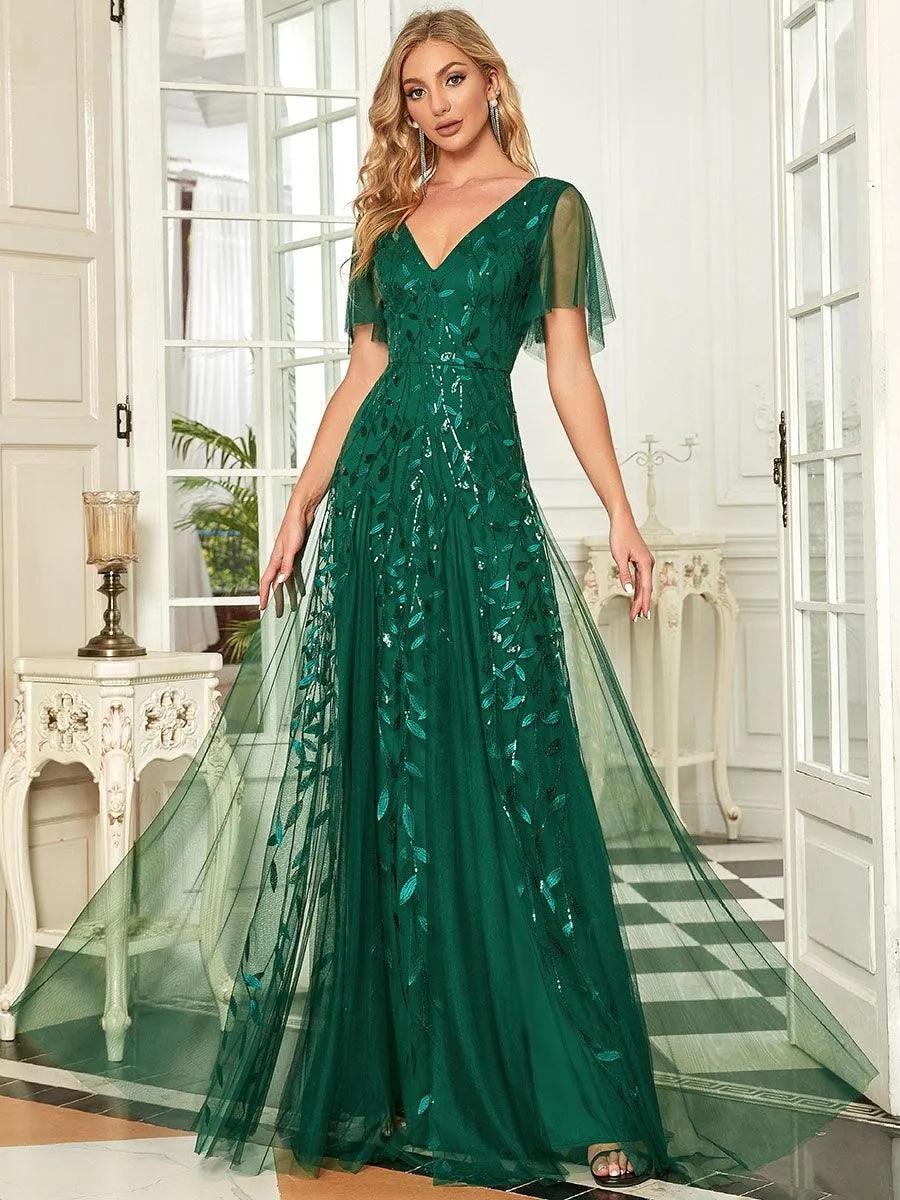 MEILLEURS CHOIX Robe vert foncé